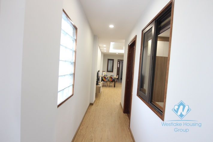 Brand new apartment with 02 bedrooms for rent in Yen Phu, Tay Ho.